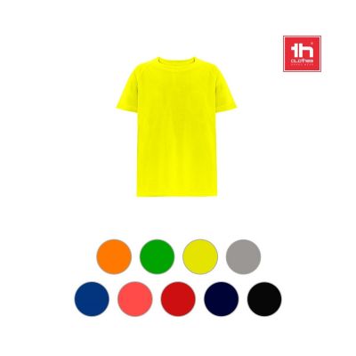 THC MOVE KIDS - T-shirt technique à manches courtes en polyester pour enfants