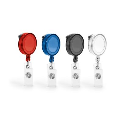 YEATS - Porte-badge extensible avec clip métallique