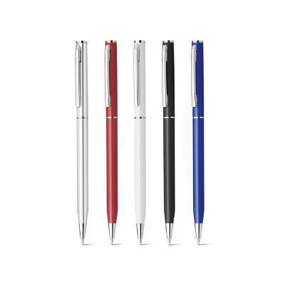 LESLEY METALLIC - Stylo à bille en aluminium avec clip et mécanisme twist