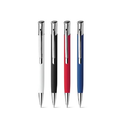 OLAF SOFT - Stylo à bille en aluminium, finition rubber