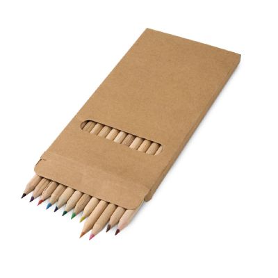 CROCO - Boîte avec 12 crayons de couleur