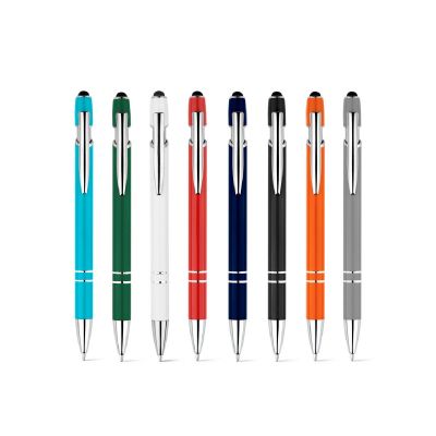 NEIL - Stylo à bille avec corps en aluminium recyclé (100% rAL) et pointe tactile