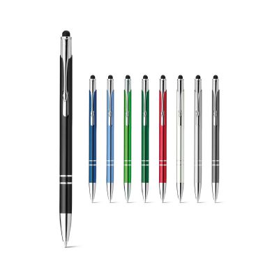 GALBA - Stylo en aluminium avec pointe tactile et clip
