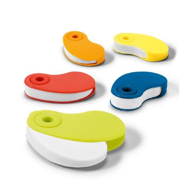 SIZA - Gomme blanche en TPR avec protecteur en PP