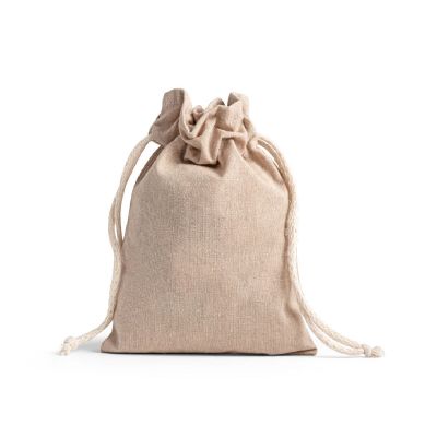 GIBRALTAR - Sac cadeau en coton recyclé (70%) et polyester (30% rPET) (140 g/m²)