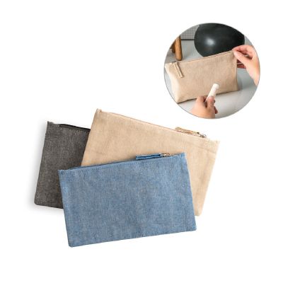 MILLIE - Pochette multifonctions en coton recyclé (70%) et polyester (30% rPET) (140 g/m²) (140 g/m²)