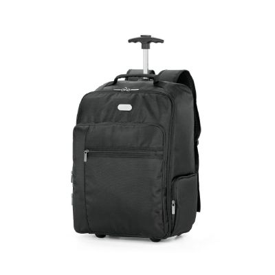 AVENIR - Sac à dos trolley pour ordinateur portable 17'' en polyester 1680D et 300D