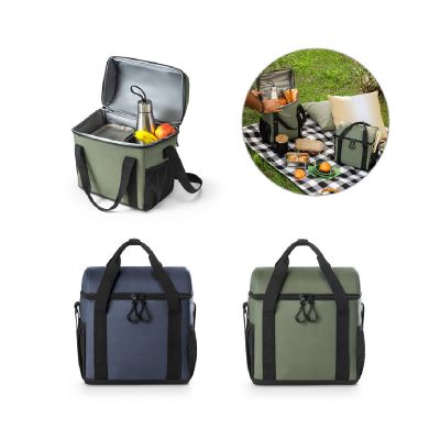 ROMA M - Sac thermique rembourré en polyester recyclé 600D ripstop 11 L