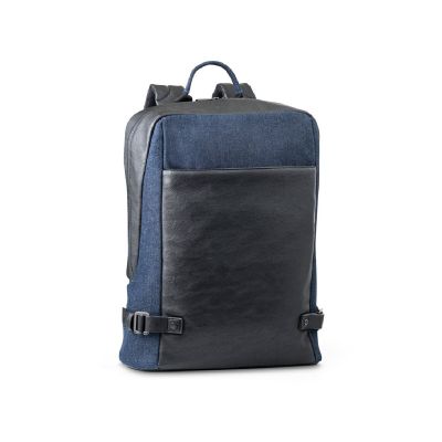 DIVERGENT BACKPACK I - Sac à dos pour ordinateur portable jusqu'à 15.6 en denim et PU