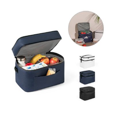 CANCUN LARGE - Sac thermique en polyester recyclé 600D, avec sangle réglable 14 L