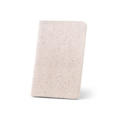 ORGANIC SOFT - Bloc-notes A6 avec couverture souple fabriquée à partir de matière organique d'éléphant (80%)