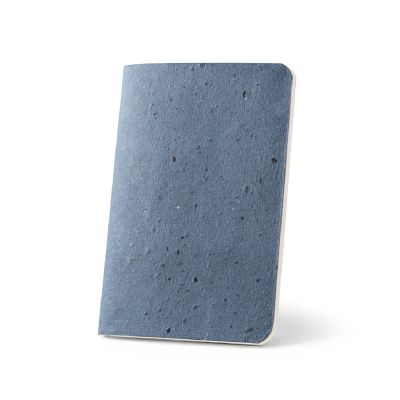 COFFEEPAD SOFT - Bloc-notes A6 avec couverture souple fabriquée à partir de déchets de coques de café (65%)