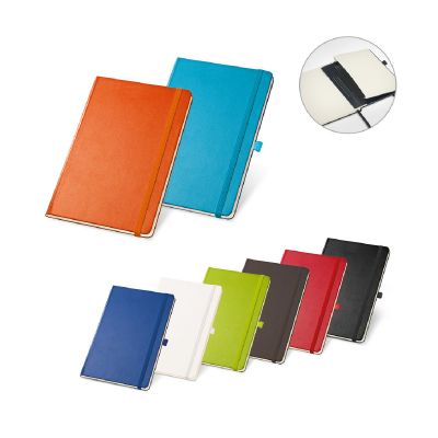 TWAIN - Bloc notes A5 à feuilles lignées en couleur ivoire