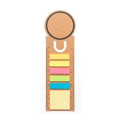 SAWYER - Set de bureau 3 en 1, fabriqué à partir de papier 100 % recyclé, avec un dessus rond et une impression noire tout autour