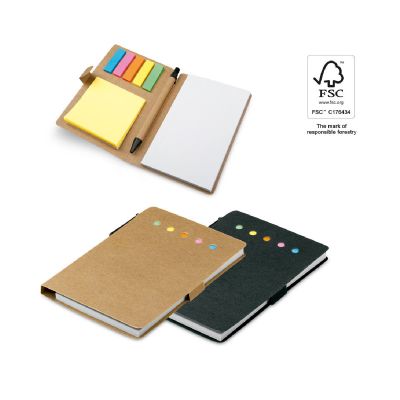 COOPER - Carnet de notes adhésif, 6 types de feuilles autocollantes