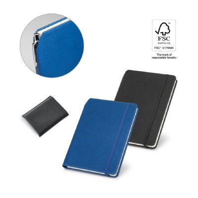 MORIAH - Bloc-notes A5 en PU avec pages lignées