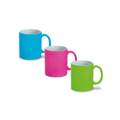 LYNCH - Tasse en céramique avec finition néon 350 mL