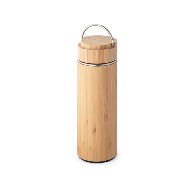 SOW - Thermos 440mL en bambou et acier inox