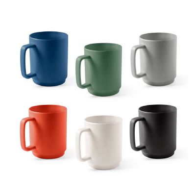 MIGHTY - Tasse en céramique avec corps cylindrique 330 mL