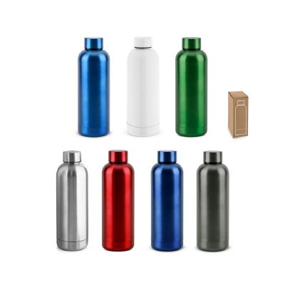 ODIN METTALIC - Bouteille en acier inoxydable recyclé à 90% 550 mL