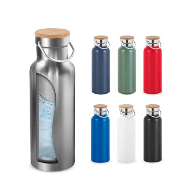 RAGNAR - Bouteille en acier inoxydable (36% recyclée) avec double parois sous vide 570 mL
