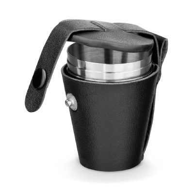 HIMALAYAS - Jeu de 4 gobelets en acier inoxydable 25 mL