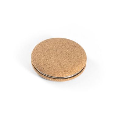 TILBURY - Miroir de sac à main double en liège