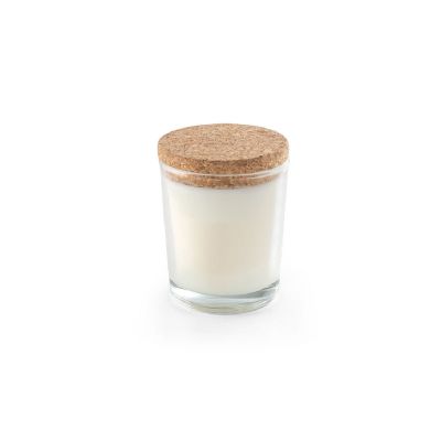 ZEN 80 - Bougie aromatique dans une coupelle en verre avec un couvercle en liège 80 g