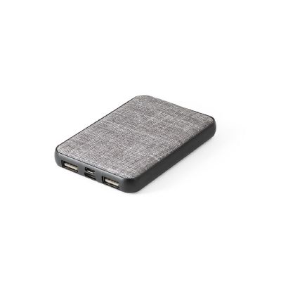 RENEWAL BATTERY - Power bank 5 000 mAh en PET recyclé (100 % rPET)