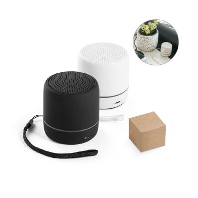 TURING - Haut-parleur portable 3W avec 4h d'autonomie en ABS recyclé (100% rABS)