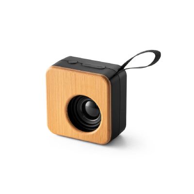 MAYER - Enceinte portable 3W avec 4h d'autonomie en bambou et ABS recyclé (100 % rABS)