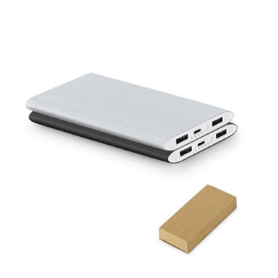 NOBEL - Power bank 7'200 mAh en aluminium recyclé (100 % rAL)