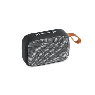 GANTE - Enceinte portable 3W avec autonomie de 2h en polyester et ABS