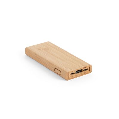 KOHN - Power bank 5 000 mAh en bambou