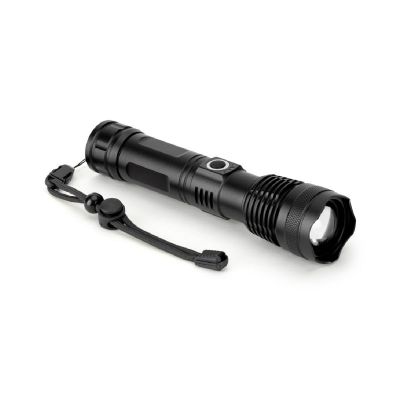 YVIAN - Lampe torche rechargeable de 10 W en aluminium (100% rAL)