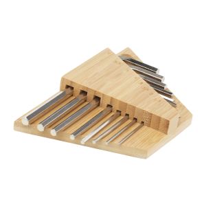 ALLEN -Trousse à outils en bambou à clé hexagonale