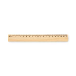 RULER20 - Règle en bois 20cm