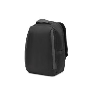 YANGON BPACK - Sac à dos antivol, en twill avec revêtement hydrofuge et polyester recyclé haute densité 600D, pour ordinateur portable de 17. 3