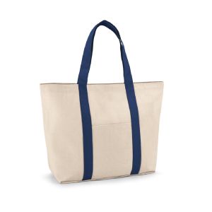 VILLE - Sac en toile 100% coton avec poche frontale et intérieure (280 g/m²)