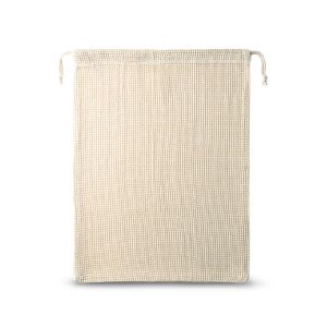NAPOLI - Sac 100% coton (120g/m²) avec maille 100% coton sur le devant (100g/m²)