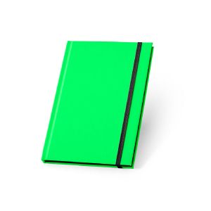 WATTERS - Bloc-notes A5 en PU fluorescent avec pages lignées