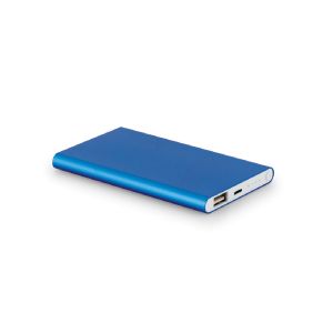 MARCET - Power bank Slim de 4 000 mAh en ABS recyclé (70 % rABS) et aluminium recyclé (30 % rAL)