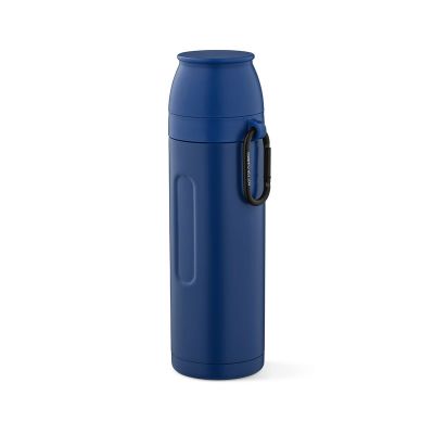 LOIRE - Thermos inox 810 ml. 2 gobelets et mousqueton