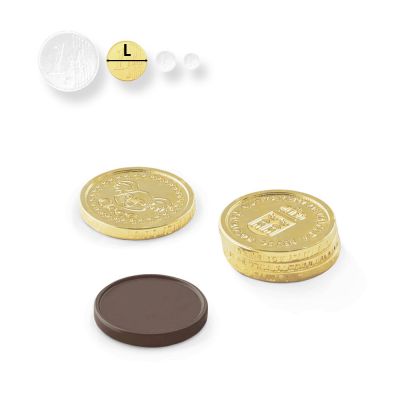 COIN GOLD L - Chocolats à jetons