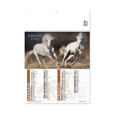 HORSE LOVER - calendrier bimestriel 
