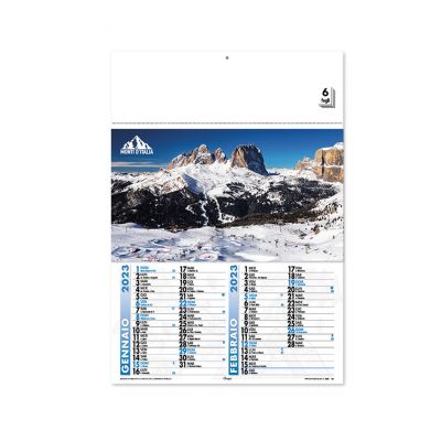 MONTI D'ITALIA - calendrier des montagnes d'Italie