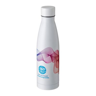 MARCELINO - Gourde double paroi de 500 ml en acier inoxydable 