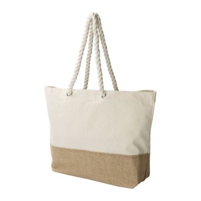 DIEGO - Sac shopping en coton canvas 