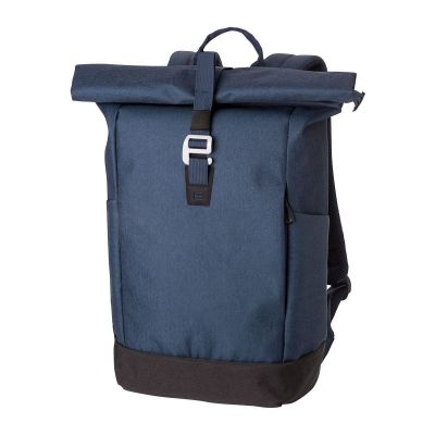 OBERON - Sac à dos porte-ordinateur roll-top en polyester 600D 