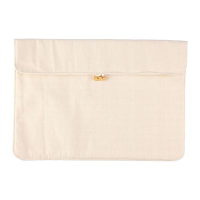 DIRK - Pochette ordinateur portable en coton 220 gr/m² 